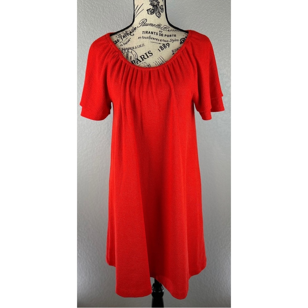 Madewell Texture & Thread Tiered-Sleeve Dress, size Small - Picture 2 of 13